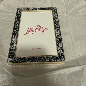 Lilly Pulitzer Elegant black & White Picture Frame